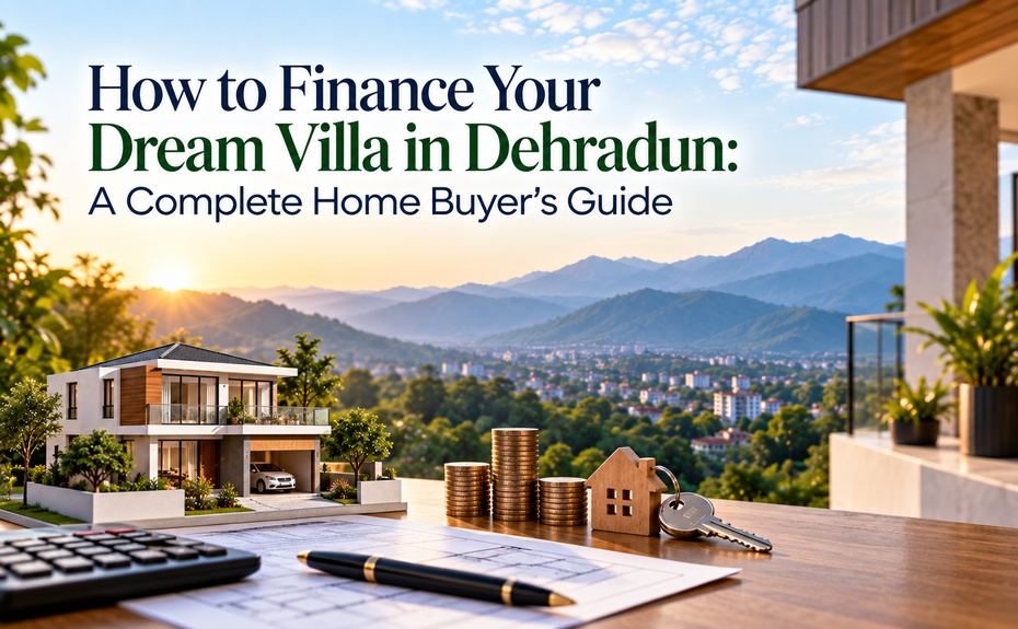 How to Finance Your Dream Villa in Dehradun: A Complete Home Buyer’s Guide